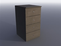 Desk Draws model