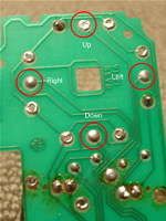 Colecovision Controller Solder Points
