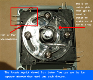 Colecovision Arcade Joystick Microswitches